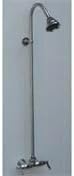 Outdoor Shower Co, WMHC-445-CPB Wall Mount Hot and Cold Water Shower Unit with Chrome Plated Brass Valve