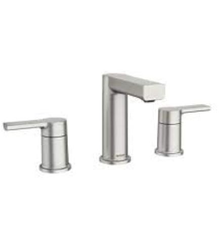 めいじ Moen Rinza 84629 Chrome 2-Handle Widespread WaterSense Bathroom