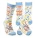 Primitives by Kathy Socks -Think my Guardian Angel drinks, Unisex, One Size