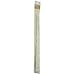 Graber 7/16-Inch Round Spring Tension Rod 18 to 28-Inch Adjustable Width - White