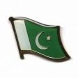 Pakistan Country Flag Small Metal Lapel Pin Badge ... 3/4 X 3/4 Inches ... New