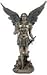 US 13.63 Inch Archangel - Zerachiel Cold Cast Bronze Sculpture Figurine
