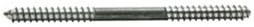 3/16"-11 x 2" Steel Dowel Screw, Zinc Plated, Pack of 5000