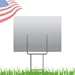 25 Heavy-Duty Metal H Wire Sign Stakes for Yard Signs