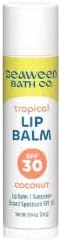 Seaweed Bath Co Lip Balm SPF 30, 0.14 OZ