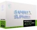 MSI GeForce RTX 4070 SUPER 12G GAMING X SLIM WHITE graphics card view 9