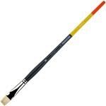 Princeton Snap! White Taklon Long Handle Watercolor and Acrylic Brush: Bright 4 by Princeton Brush