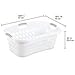 Sterilite 1.25 Bushel/44 L Ultra HipHold Laundry Basket, White
