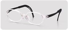 Tomato Glasses Frame Specialized for Kids : Non-Slip, Adjustable, Ultralight, Safe (FDA Approved): TKAC7 (43 ㅁ 15)