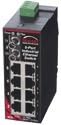 Sixnet 9 ports; unmanaged; 8 FE RJ45 + 1 Multimode SC fiber (4 km) Standard Industrial Ethernet Unmanaged DIN-Rail Switches. Model: SL-9ES-2SC