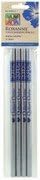 Water-Soluble Chalk Marking Pencils 4/Pkg-Silver