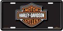Harley Davidson Logo License Plate