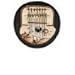 African Gourd Kalimba Mbira Thumb Piano - Tunable!