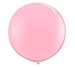 PMU Premium Latex Balloons - Jumbo Size Balloons for Birthdays, Wedding Parties, Baby Shower, Indoor & Outdoor Party Events & Decoration Supplies - Made in USA, 36 Inch Baby Pink, Pkg/3