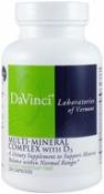 DaVinci Labs Multi-Mineral Complex with D3 120 Caps