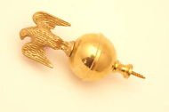 Jewellers Tools Brass Ball Eagle Spire Finial Grandfather Clock Watch Tool