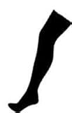 Cotton Knit Thigh Highs Over the Knee boot Socks