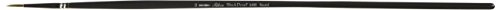 Silver Brush 6400-0 Black Pearl Mightlon Synthetic Long Handle Brush, Round, Size 0