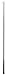 Weaver Livestock Lightweight Aluminum Cattle Show Stick, Comfort Grip Rubber Handle, Guiding Stick, Livestock Show Supplies