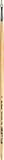 da Vinci Oil & Acrylic Series 7182 Top Acryl Paint Brush, Bright White Synthetic with Long Natural Polished Handle, Size 2