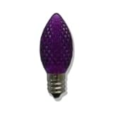 Purple C7 LED Replacement Bulb - C7 LED Christmas Light Purple