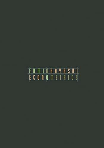 Econometrics: 9780691235899: Economics Books @ Amazon.com