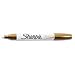 SHARPIE Oil-Based Medium Point Paint Markers, 12 Gold Markers (34937)