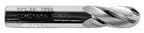 1.5 MM 4F Ball End Carbide End Mill - TiN Coated