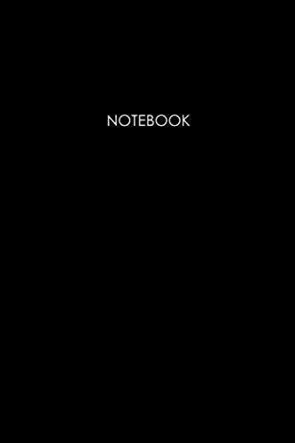 Notebook: 500 Page Notebook A5, Extra Chunky 500 page Journal in Black, 500 pages - 250 sheets, Classic Lined pages, College Ruled paper, 1.25 inch thick, 6x9 inch perfect bound, Soft Cover
