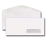 #10 Right Hand Window Envelope - 24# White (4 1/8 x 9 1/2) - Window Envelope Series (Box of 500)