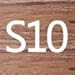 Galaxy S10 Case, [Slim to Beat] Soft Wood Air Cushion Premium Rubber Bumper [Thin Matte] Flexible TPU Back Cover, Shock Resistant Wooden Shell for Samsung Galaxy S10, Cherry