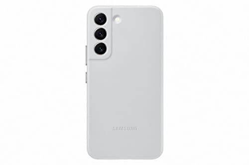 Samsung Official S22 Leather Cover Light Gray