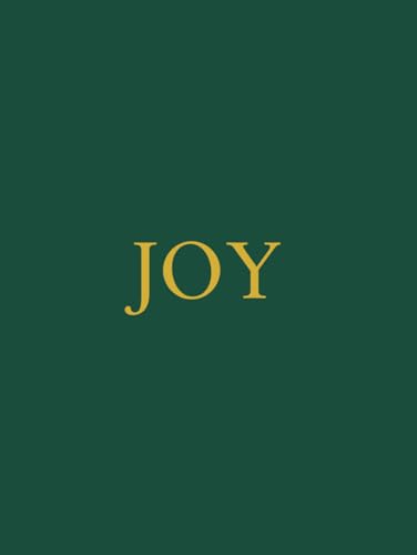 Joy: Christmas Decorative Book | Elegant Holiday Accent for Coffee Tables, Shelves, and Mantels