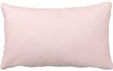 Pretty Pink Blush Pillow 50% Cotton 50% Polyester 20 x 30 inches Pillowcase