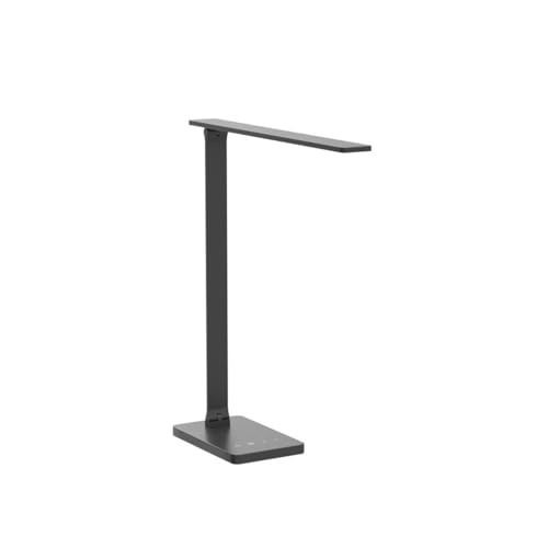 Lepro Lámpara de Escritorio LED, Luz de Mesa Metálica 9.5W 750 Lúmenes, 5 Modos de Color y 5 Niveles de Brillo, Lámpara Regulable para Oficina en Casa, Lectura, Manualidades, Costura, Negro