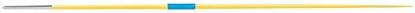 Women 600 Gram 55 Meter Track & Field Javelin. Bright Yellow. Navy Grip. 1 Year Warranty. Men Masters 600 Gram 55 Meter Track & Field Javelin.
