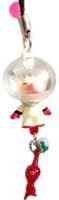 Pikmin Mascot Netsuke Strap Figure Tomy - Olimar with Red Pikmin (Bud)