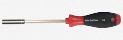 Click Here to See More Images Wiha 38460 Bit Holding Screwdriver with SoftFinish Handle, 1/4