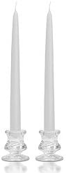 White Taper Candles 6" Made in The U.S.A. (12 Pack) Vot-032