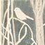 Collections Etc Lace Window Café Curtain Tiers with Songbirds & Branches, Ivory, 56