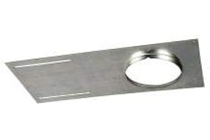 4 Inch Mounting Plate with Lip, Rough-in Plate, New Construction Mounting Plate, Pack of 25