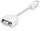 Mini DVI to VGA adapter cable For Apple Mac - Works with iMac (Intel Core Duo), MacBook, and 12-inch PowerBook G4
