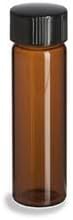 2 dram AMBER Glass Vial~Screw Top~Potions~Herbs~Gems~WICCA~Witch~1 ONLY