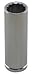 Westward 10E871 Socket, Deep, 1/4 In Dr, 12 Pts, 5/8 In