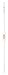 Sibata 2040A-10 10mL Volumetric Pipets, Class A, Reusable Glass, Color-Coded Red, to Deliver Pack of 12