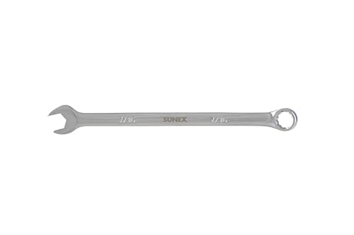 SUNEX 991512 3/20,3 cm Entièrement poli rainure en V Clé mixte, 991514