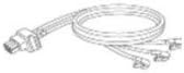 1155341 ECG 3Lead Set w/Clip Adapter 3/St Ohmeda -545317-HEL