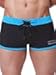 Neleus Men's Race Solid Brief Swimwear