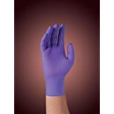 Halyard Health - Purple Nitrile Medical Exam Powder Free Gloves - CASE - size: X-large