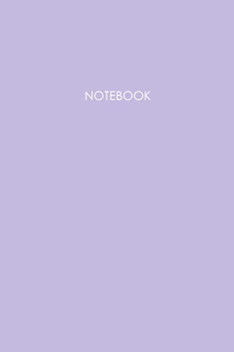 Notebook: 500 Page Notebook A5, Extra Chunky 500 page Journal in Lilac Purple, 500 pages - 250 sheets, Classic Lined pages, College Ruled paper, 1.25 inch thick, 6x9 inch perfect bound, Soft Cover